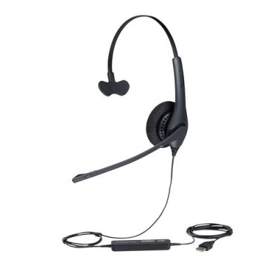 Jabra Biz 1500 Mono USB, Bedraad, Kantoor/callcenter, 20 - 6800 Hz, 48 g, Headset, Zwart