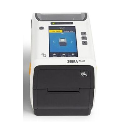 Zebra ZD611-HC, Thermo transfer, 300 x 300 DPI, 152 mm/sec, Bedraad en draadloos, Wit