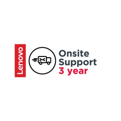 Lenovo 3 Year Onsite Support (Add-On), 3 jaar
