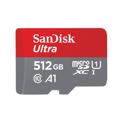 512GB SanDisk Ultra microSDXC+Adapter