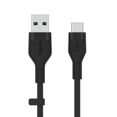 Belkin BOOST?CHARGE Flex, 2 m, USB A, USB C, USB 2.0, Zwart