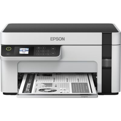 Epson EcoTank ET-M2120, Inkjet, Zwart-wit afdrukken, 1440 x 720 DPI, A4, Direct printen, Zwart, Wit