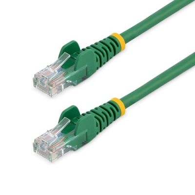 StarTech.com Cat5e Ethernet netwerkkabel met snagless RJ45 connectors UTP kabel 5m groen, 5 m, Cat5e