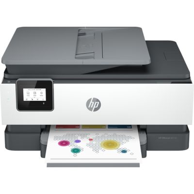 HP OfficeJet 8014e All-in-One-printer, Kleur, Printer voor Home, Printen, kopiëren, scannen, +; Geschikt voor Instant Ink; Automatische documentinvoer; Dubbelzijdig afdrukken, Thermische inkjet, Afdrukken in kleur, 4800 x 1200 DPI, A4, Direct printen, Gri