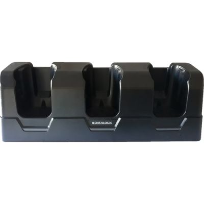 Datalogic Three Slot Wireless Charging Dock dockingstation voor mobiel apparaat Mobiele computer Zwart