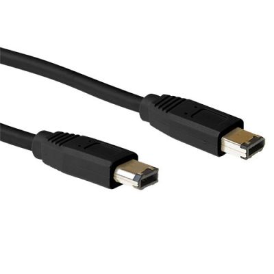 ACT Firewire IEEE1394 aansluitkabel 6-pin male - 6-pin male 1,80 m