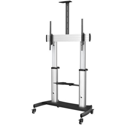StarTech.com Verrijdbare TV Standaard - Stevige TV Vloerstandaard voor 60-100" Scherm (100kg) - In H