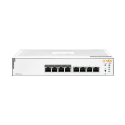 Hewlett Packard Enterprise Aruba Instant On 1830 8G 4p Class4 PoE 65W Managed L2 Gigabit Ethernet (10/100/1000) Power over Ethernet (PoE) 1U