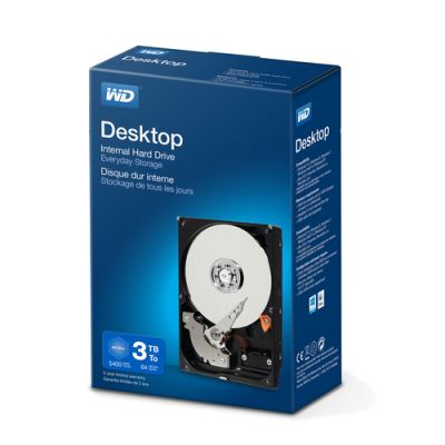 Western Digital Desktop Everyday, 3.5", 3000 GB, 5400 RPM