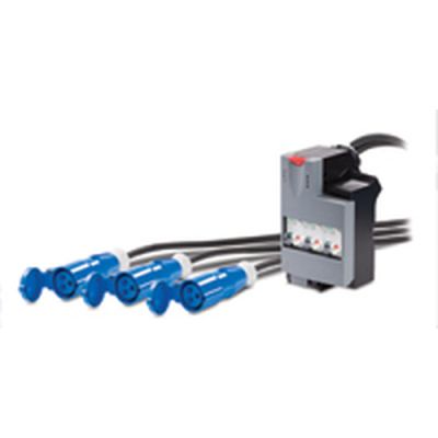 APC PDM2316IEC-3P30R-2, Gemeten, Gecontroleerd, Zwart, 3 AC-uitgang(en), 3 x IEC 309, CE,VDE, Web/SN