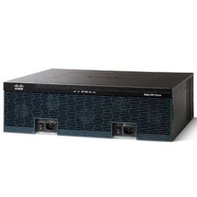 Cisco 3945E bedrade router Gigabit Ethernet Zwart