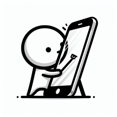 Plakken van screenprotector op telefoon/Tablet