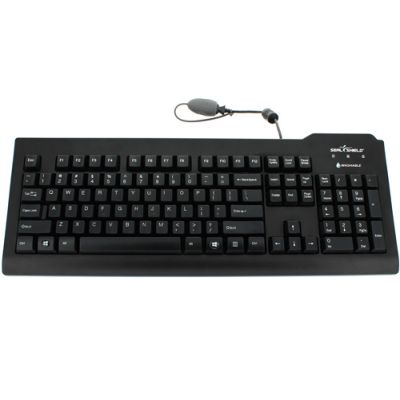 Seal Shield Medical Grade Keyboard Black - US Qwerty
